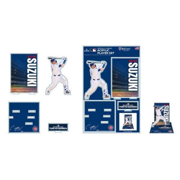 メジャーリーグ Wincraft カブス 鈴木誠也 MLB 東京シリーズ 開幕戦 アクリルスタンド ML1325SS09