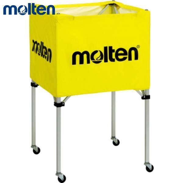 モルテン MT-BK0023Y 折りたたみ式ボールカゴ（黄・サイズ：中・背高）Molten[MTBK0023Y] 返品種別A molten（モルテン） ボールカゴ(中・背高) 黄 BK0023Y : イレブン