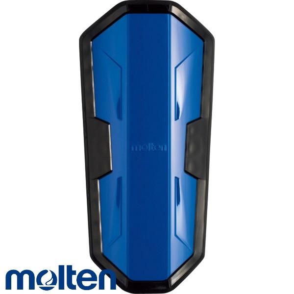 モルテン スワンセシンガードMサイズ ブルー ブラック( サッカー フットサル アクセサリー シンガード すね当て モルテン molten)