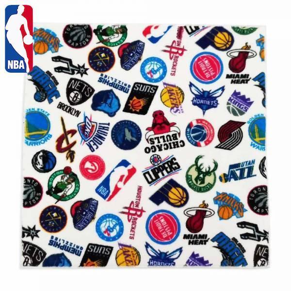 NBA ハンドタオル ALL OVER NBA33280 ( バスケ バスケット ＮＢＡグッズ ファングッズ 小さいタオル 持ち歩き タオル )