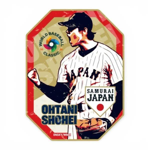 侍ジャパン WBC 2026 ダイカット ステッカー 大谷 翔平 (A) 01395101 ( 野球 メジャー 日本代表 ドジャース オオタニ )