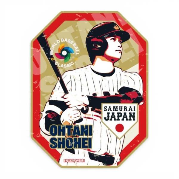 侍ジャパン WBC 2026 ダイカット ステッカー 大谷 翔平 (B) 01395102 ( 野球 メジャー 日本代表 ドジャース オオタニ )