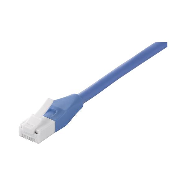 ツメの折れないLANケーブル カテゴリー6 ストレート スタンダード 3m ブルー BSLS6NU30BL2