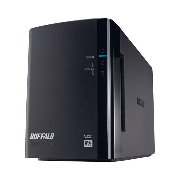 ミラーリング機能搭載 USB3.0用 外付けハードディスク 2ドライブモデル 4TB HD-WL4TU3/R1J