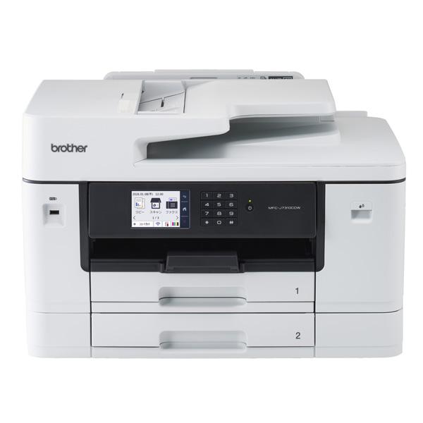 プリンター ブラザー A3インクジェット複合機 (コピー/プリント/スキャン/FAX/自動両面印刷/Wi-Fi/2段トレイ/ビジネス) MFC-J7310CDW