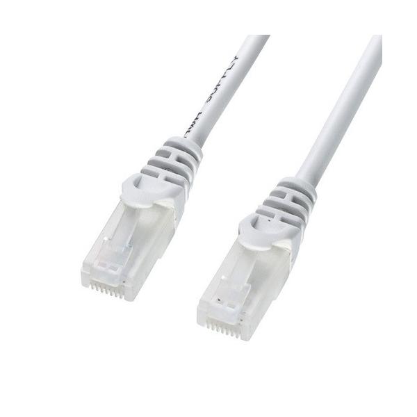 ツメ折れ防止CAT5eLANケーブル 3m ホワイト LA-Y5TS-03