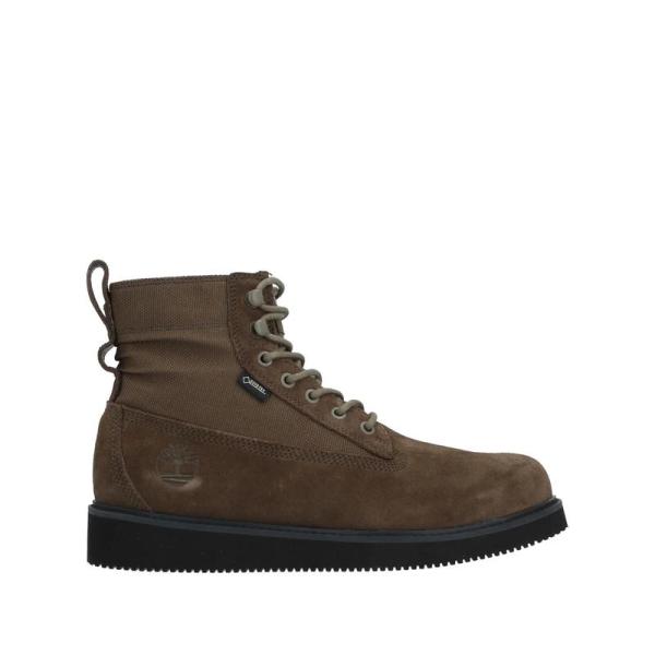 ティンバーランド Timberland メンズ ショートブーツ 靴 ダークグリーン Old Mukachevo Rada Gov Ua