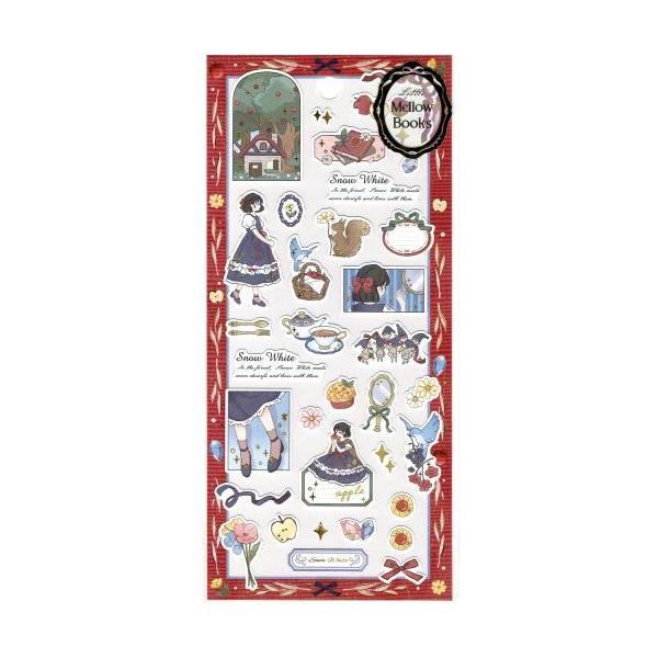 Q-LiA（クーリア） リトルメロウブックステッカー スノーホワイト