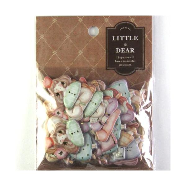 LITTLE & DEARステッカー　girl
