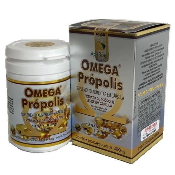 グリーンプロポリス　ソフトカプセル　オメガ脂肪酸入り【Omega Propolis】300ｍｇ《１００錠入り》　プロポリス錠剤