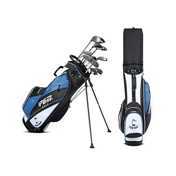 ゴルフキャディバッグ スタンド式 超軽量2.3kg 9型 14分割口枠 47