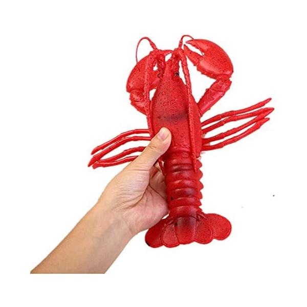 イセエビとカニ リアルフィギュア 知育玩具 音鳴る 海洋生物 教育用