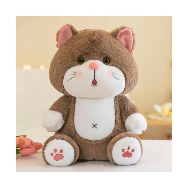 猫ぬいぐるみ 抱き枕 クッション 35cm プレゼント 猫おもちゃ おしゃれ シンプル