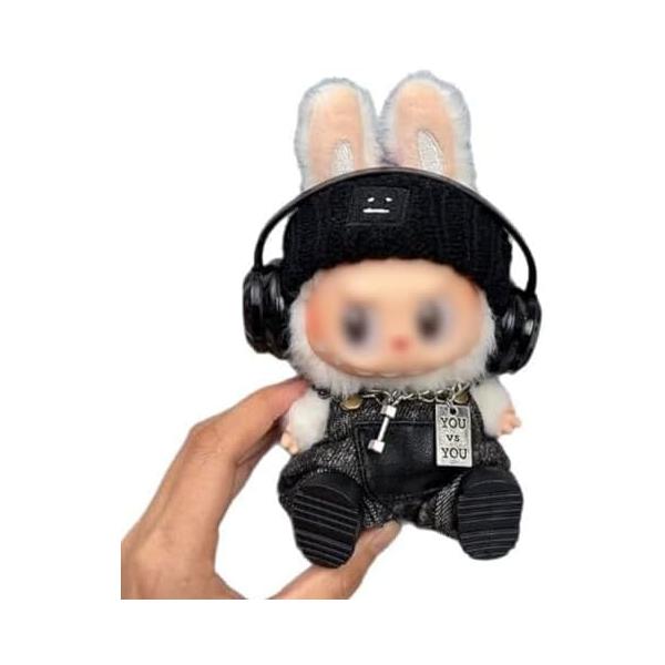 17cmぬいぐるみ用着せ替え衣装セット アクセサリー5点付き ラブブ対応