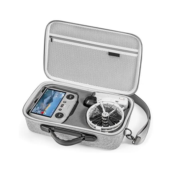 DJI Flipドローン用 ポータブルキャリーケース ソフトケース 防塵耐摩耗 リモコン収納可