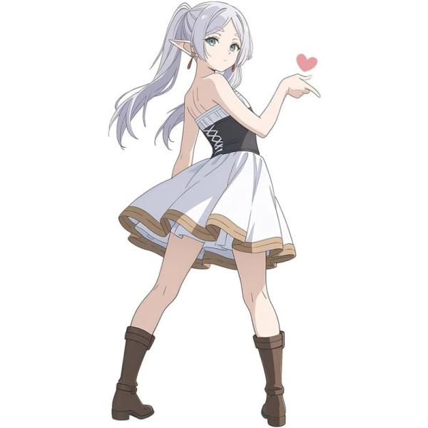 アニメ少女ステッカー 13cm ビニール素材 車両用デカール 高精細デザイン 耐水耐光
