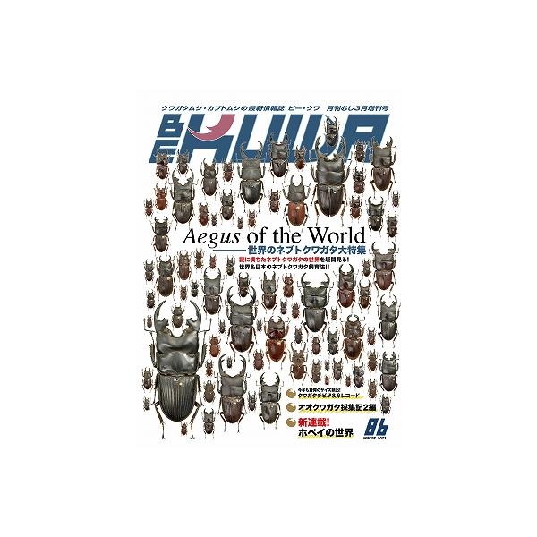 ビークワ2 ビークワ86号（BE・KUWA） 世界のネブトクワガタ大特集!!