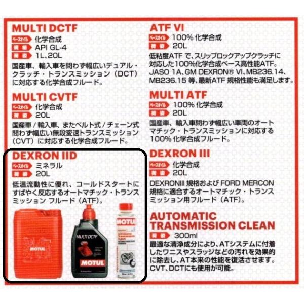 450用ATFオイル最高級MOTULモチュールDEXRONIID・ATFオイル交換【1リットル価格】★通販不可/直接のご来店専用★定休日＝日祝水曜、他