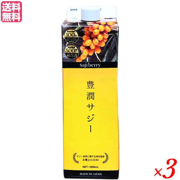 サジージュース 豊潤サジー 1000ml 紙パックタイプ 公式フィネス 鉄分