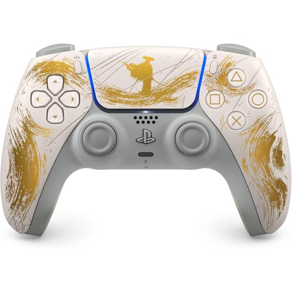 ＰＳ５　DualSense ワイヤレスコントローラー ”Ghost of Yotei”ゴールドリミテッドエディション（デュアルセンス）【新品】
