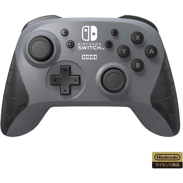 Nintendo Switch グレー 本体 完品 純正ホリパッド付き HORI（ホリ） Switch ワイヤレスホリパッド for Nintendo Switch