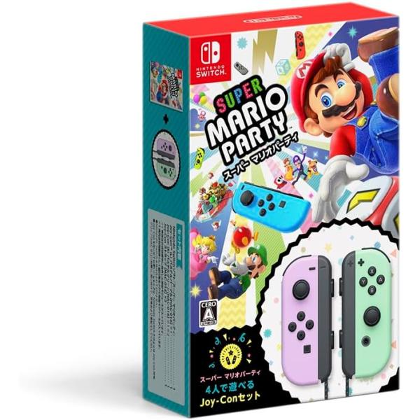 任天堂 Switch スーパーマリオパーティ4人で遊べるJoy-Conセット（Joy  
