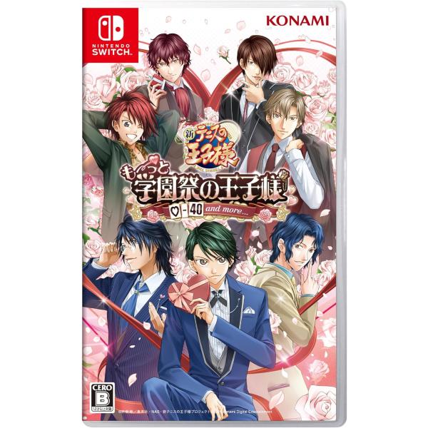Switch　テニスの王子様 も〜っと 学園祭の王子様 ー40 and more...　通常版（初回生産限定特典付）（26/7/30発売）（ポスト投函便不可）【新品】