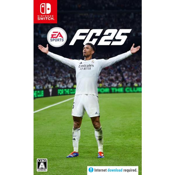 Switch　EA SPORTS FC25（初回特典の有効期限は切れています）（２０２４年９月２７日発売）【新品】【ポスト投函便送料無料】