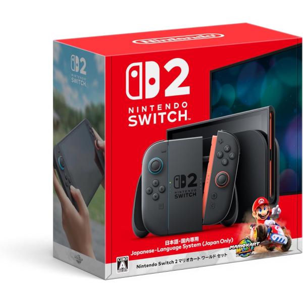 Nintendo Switch - 新型Switch本体/ゼルダの伝説/マリオカート/オマケ 任天堂 Switch2本体マリカセット＋ゼルダブレスオブ＋スクリーン