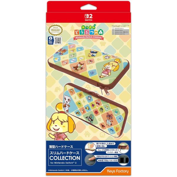 Switch 2　スリムハードケース COLLECTION for Nintendo Switch 2 あつまれどうぶつの森（ポスト投函便不可）【新品】