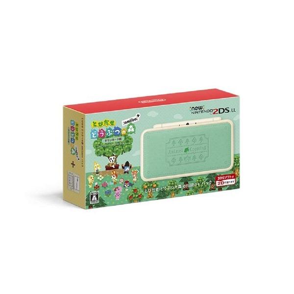 任天堂（Nintendo） New2DSLL本体 とびだせどうぶつの森amiibo＋