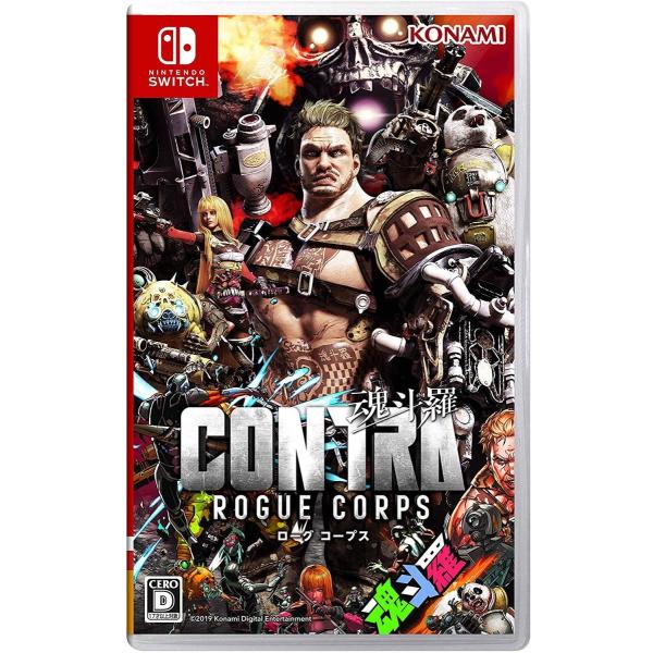 Switch�@���l�����[�O�R�[�v�X�iCONTRA ROGUE CORPS�j�i�����w�����T�t�E�Q�O�P�X�N�X���Q�U�������j�y�V�i�z��