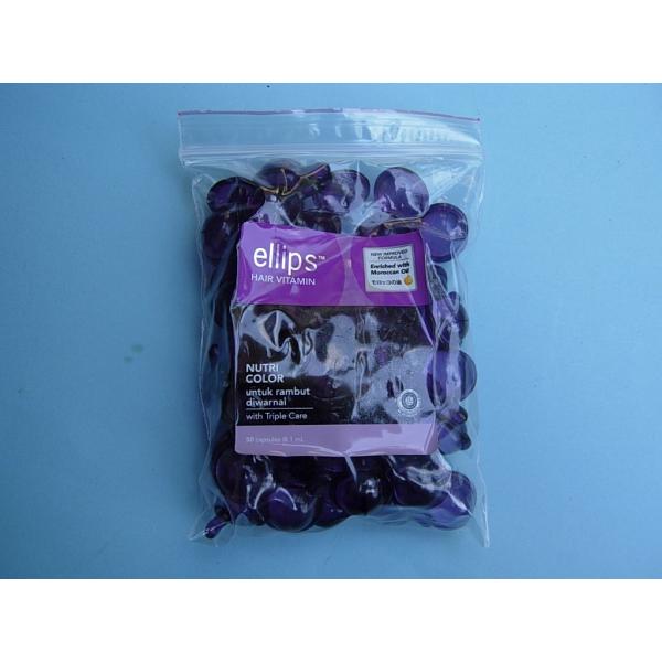 エリップスヘア−トリ−トメントカラーヘア用詰め替え用主成分ココナッオイルを使用しております。髪洗い後洗い流さずに使用できます。