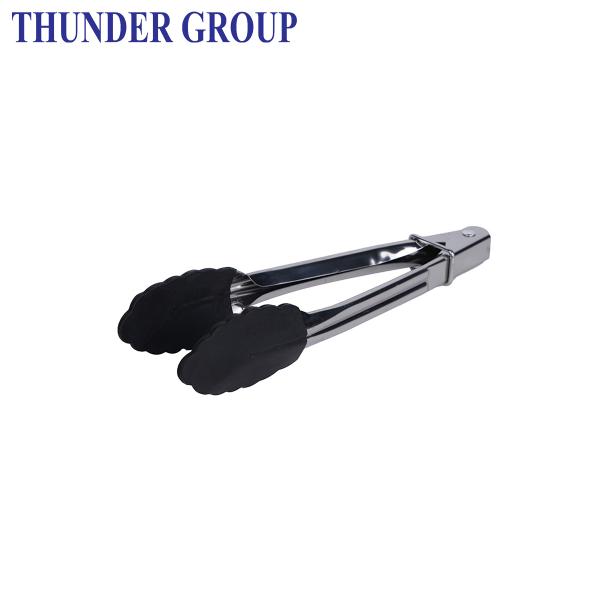 Thunder Group 万能トング 全長18.2cm ロック付き リング付き ステンレス シリコン SLTHUT507