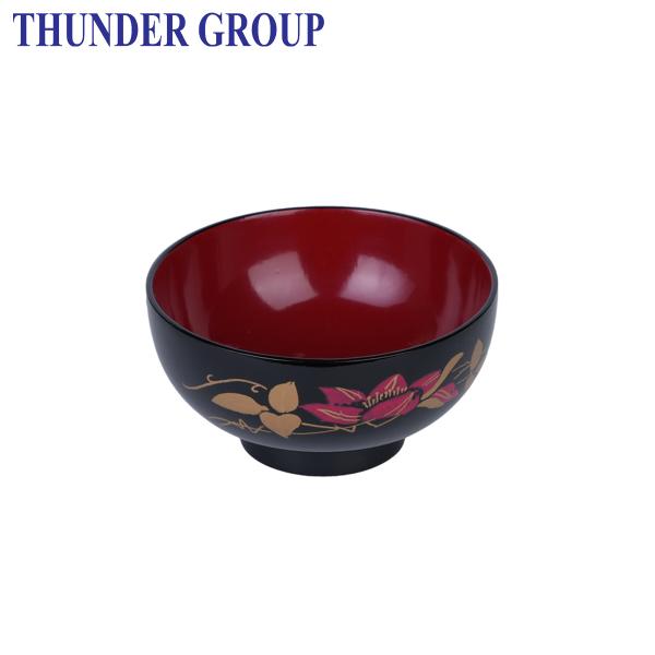 Thunder Group 汁椀 木製 約270ml 直径11.7cm 高さ6.1cm 和食器 W45-5