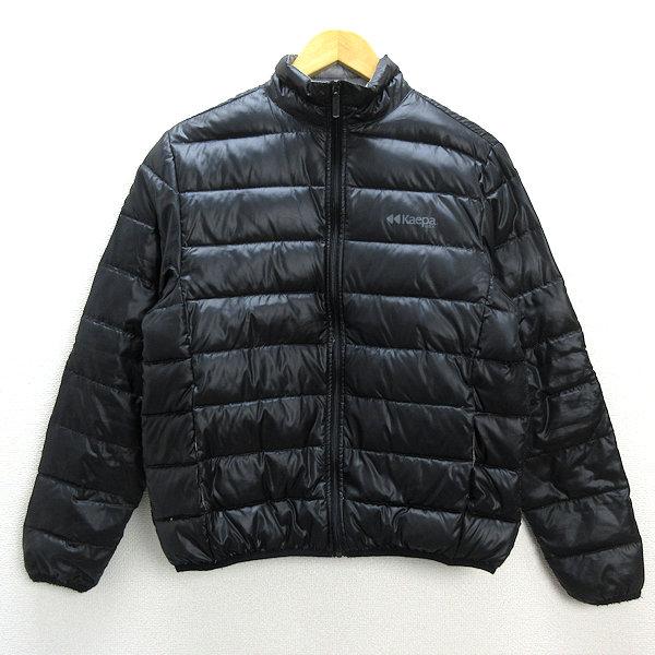 03□ケイパ/Kaepa ダウンジャケットJKT【M】黒/MENS/81【中古