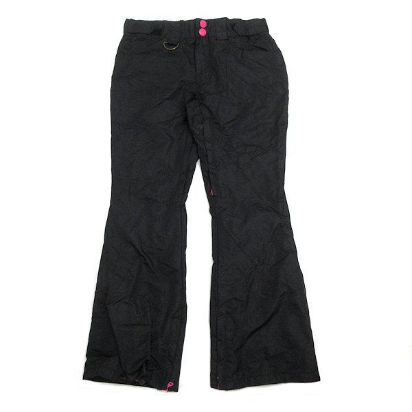 k■エレファントスポーツ/ELEPHANT SPORTS×HELLO KITTY コラボスノボパンツ/スキーパンツ【9】黒LADIES/109【中古】