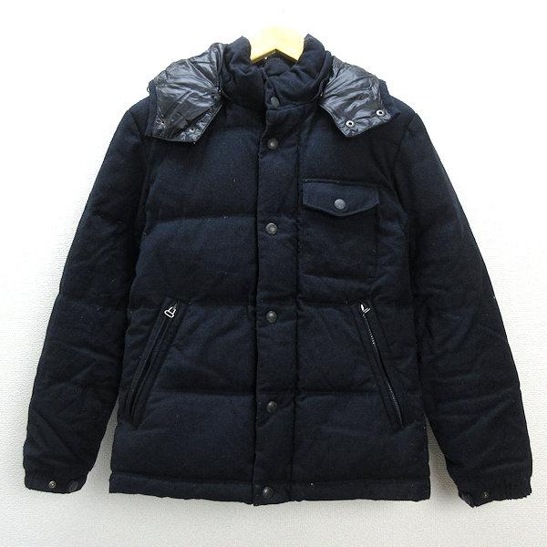 k□エディフィス/EDIFICE フード付き ウールダウンジャケットJKT【46 