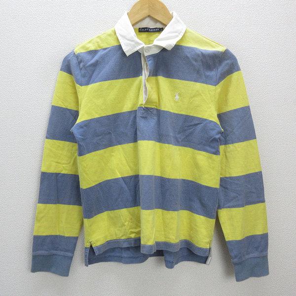 a□ラルフローレン/Ralph Lauren ボーダー柄 ラガーシャツ a□ラルフローレン/Ralph Lauren ボーダー柄 ラガーシャツ