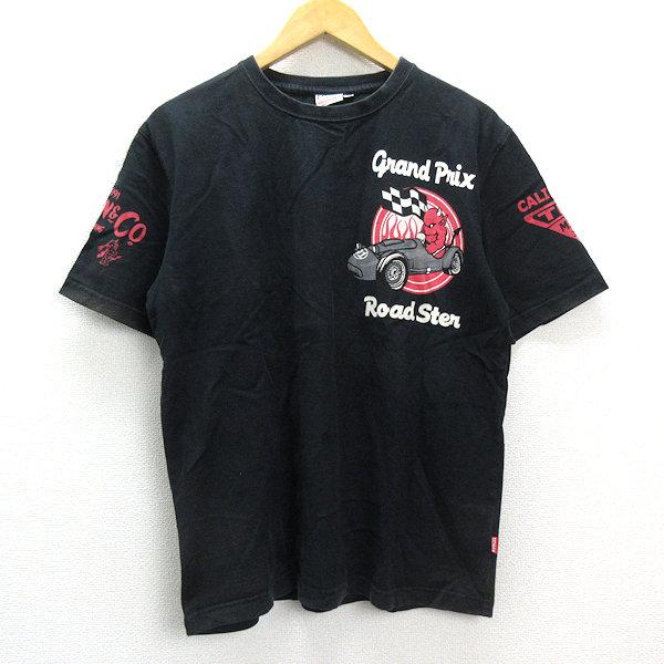 k□テッドマン/TED COMPANY DEVILS EQUIPMENT GRAND PNIX プリントT