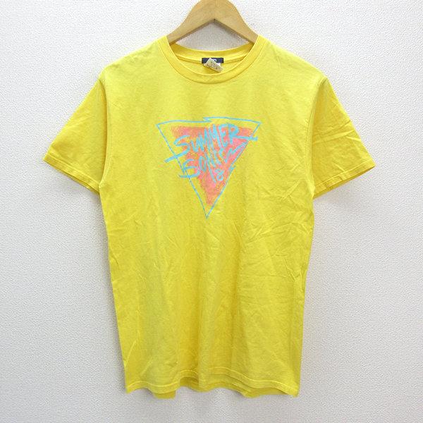 y□シップス/SHIPS サマーソニック2018スタッフTシャツ□黄色【メンズM