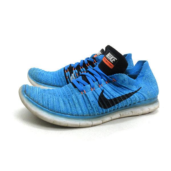 y□【27cm】ナイキ/NIKEフリーラン フライニットFREE RNランニング