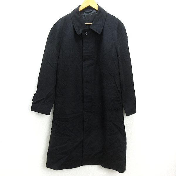 k□ハーディエイミス/HARDY AMIES カシミヤ100 シングルボタンロング
