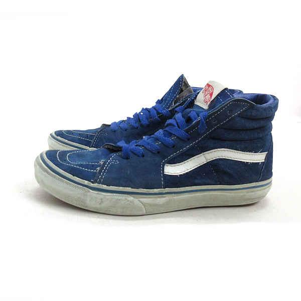 a□【26.5cm】バンズ/VANS 526603 スケートハイ スニーカー 青/MENS/64 