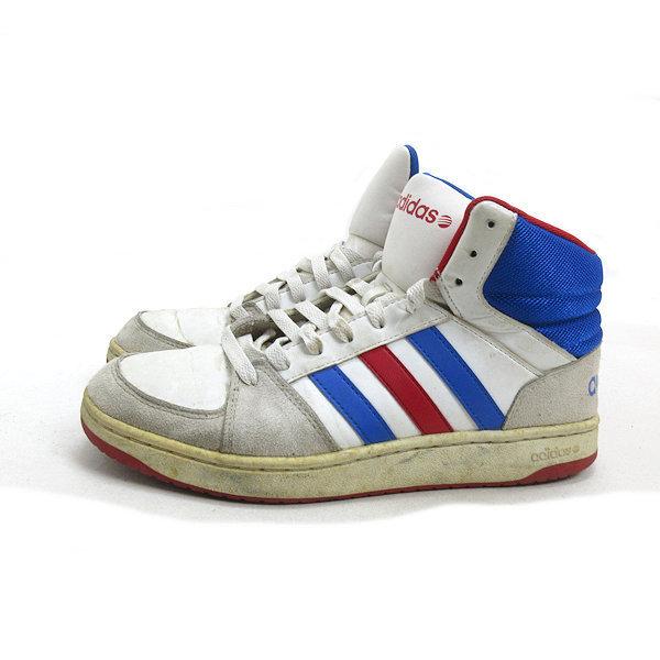 k□【26cm】アディダス/adidas NEO F38431 VLHOOPS MID
