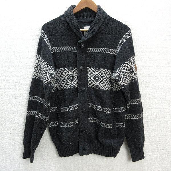 y□ティンバーランド/TIMBERLAND ショールカラー ウールカーディガン 