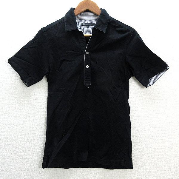 y□ユナイテッドアローズ/UNITED ARROWS B&Y 半袖ポロシャツ□黒