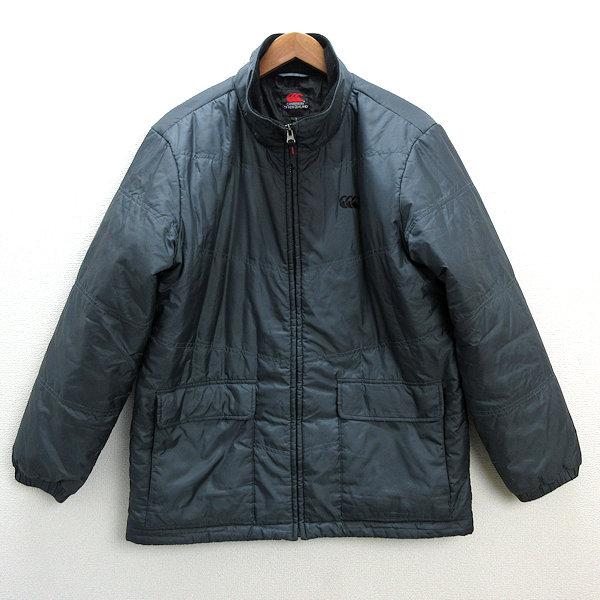 美品 CANTERBURY カンタベリー ダウンジャケット 黒メンズM ラグビー