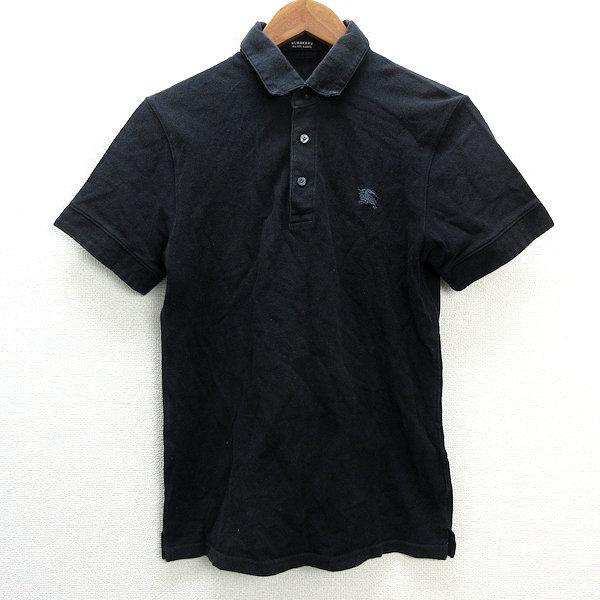 y□バーバリー ブラックレーベル/BURBERRY BLACK LABEL 半袖ポロシャツ