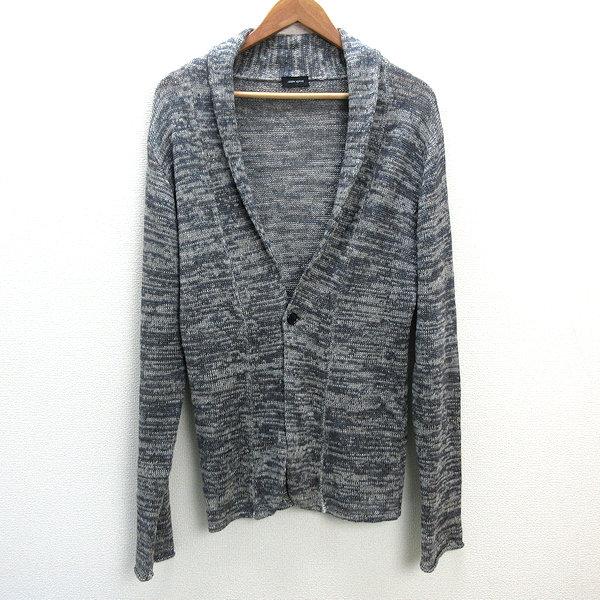 a□ジョセフ オム/JOSEPH HOMME 霜降り 一つ釦 ショールカラー リネン